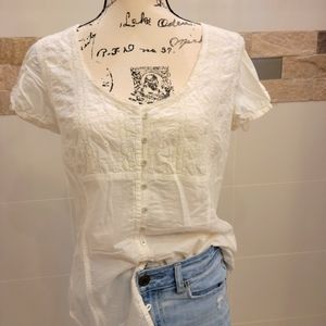 Eddie Bauer blouse size Med